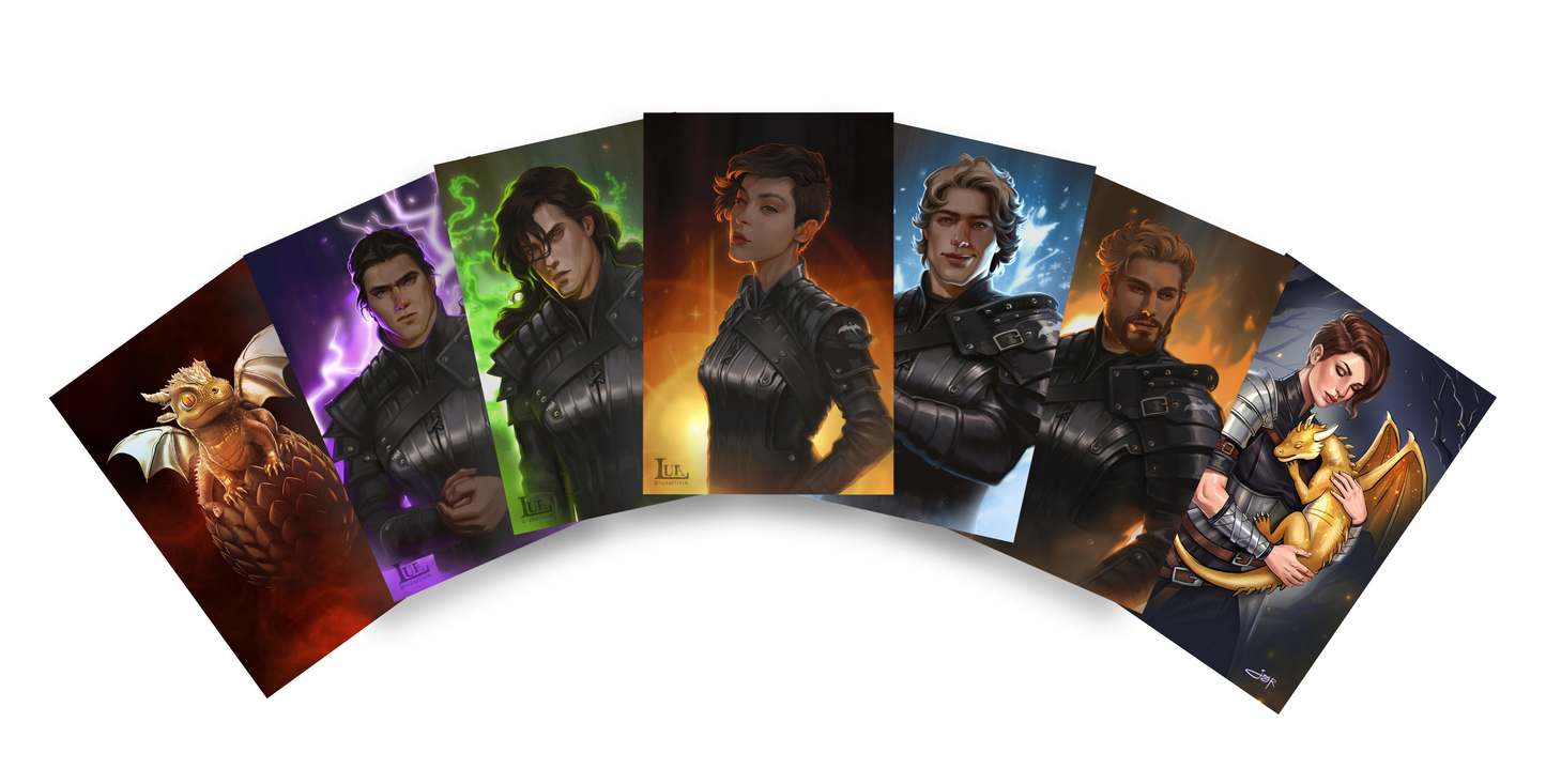 DRAGON QUEEN CHARACTER CARDS